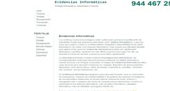 Desktop Screenshot of evidenciasinformaticas.com